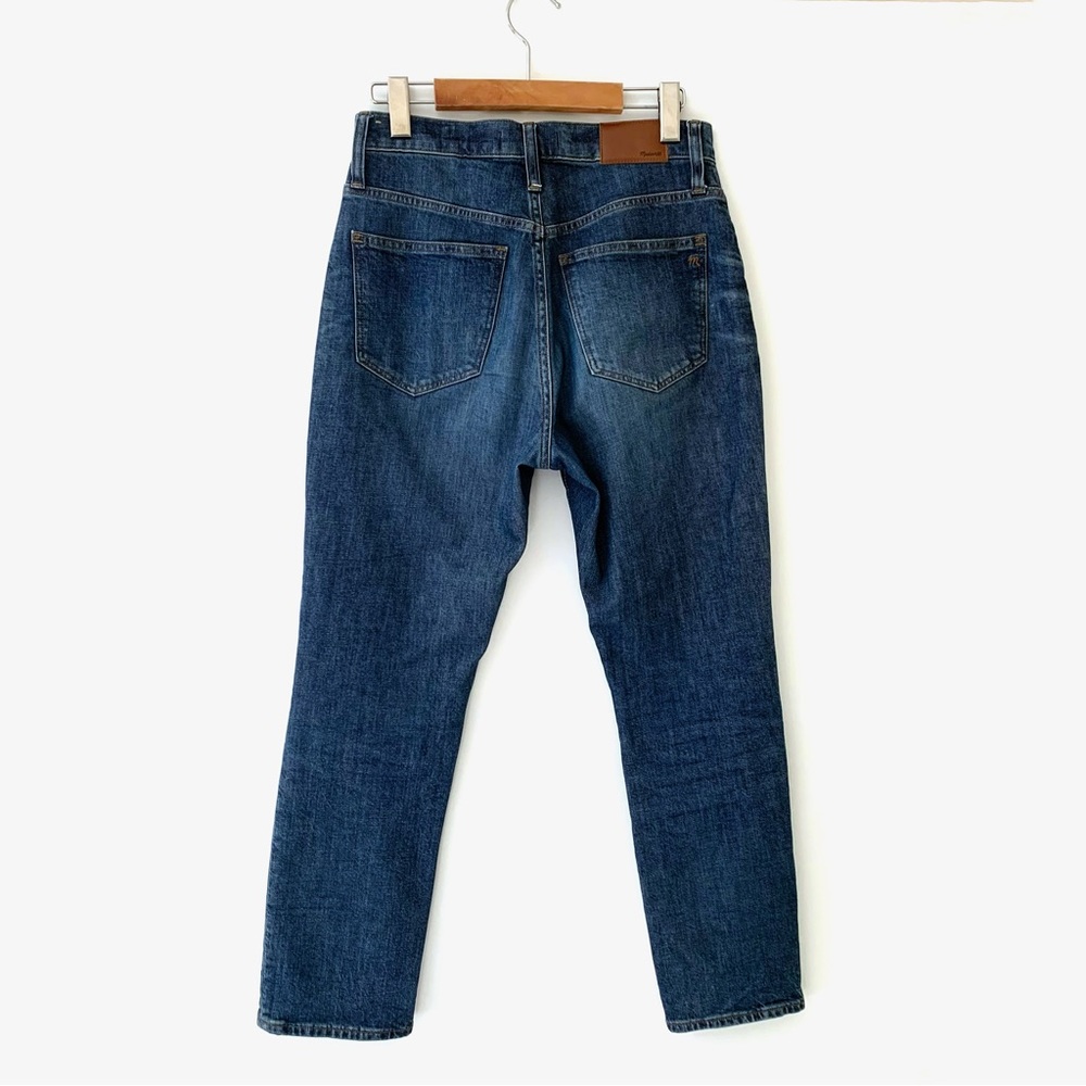 Madewell The High Rise Slim Boyfriend Jeans 26 - Picture 3 of 11